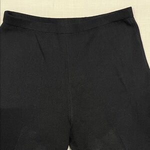 Vintage St. John basic  elastic waste size 12 Black Pants excellent condition